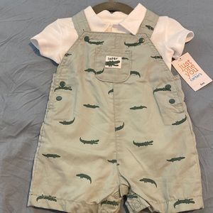 Carters overall set